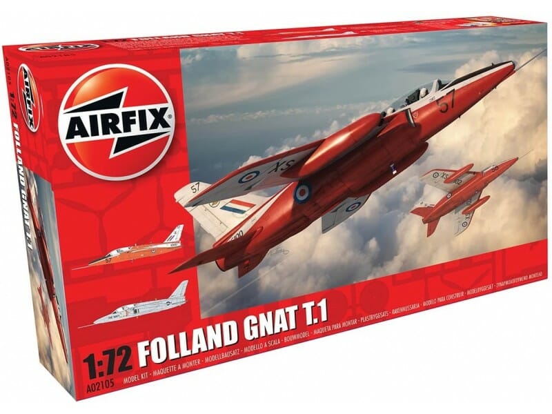 Airfix 1:72 Folland Gnat T.1 AF02105