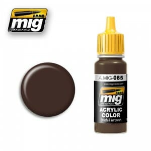 AMMO MIG Acrylic Color #0085 NATO Brown 17ml MIG-0085