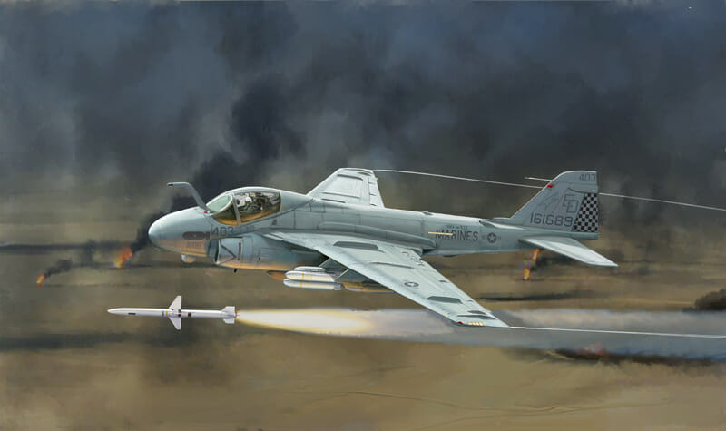 Italeri 1:72 A-6E TRAM Intruder ( Gulf War ) IT1392