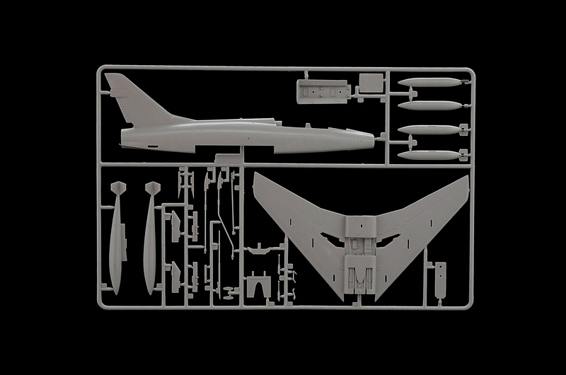 Italeri 1:72 F-100F Super Sabre IT1398 - Afbeelding 4