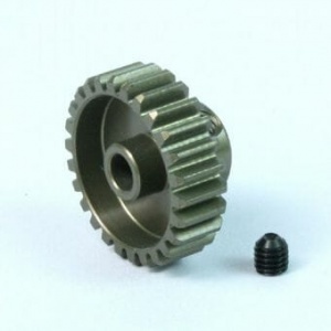 Yeah Racing Alu. 7075 Hard Coated Motor Pinion 0.6  24T    MG-06P24T