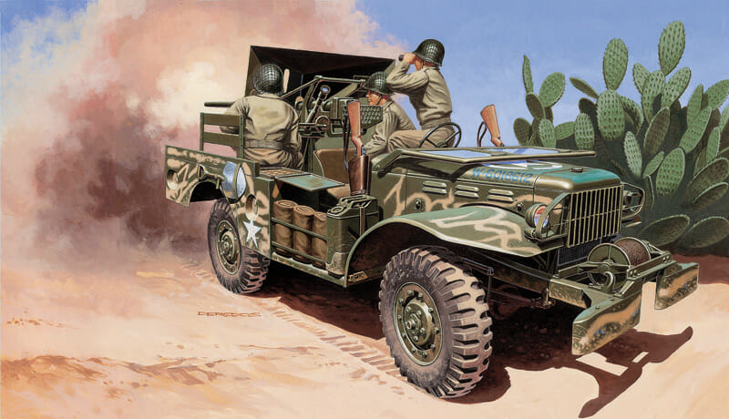 Italeri 1:35 M6 Gun Motor Carriage WC-55 IT6555
