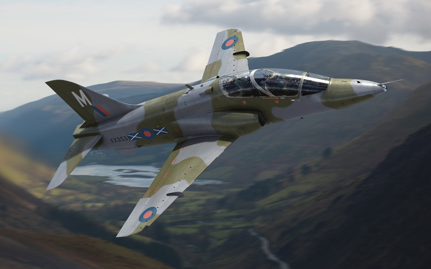 Airfix 1:72 BAe Hawk T.Mk.1A AF03085A - Afbeelding 2