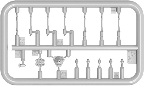 MiniArt 1:35 German Grenades & Mines Set WWII MA35258 - Afbeelding 4