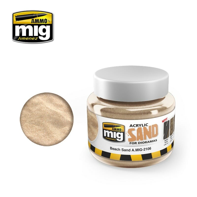 AMMO MIG Acrylic Beach Sand 250ml MIG2106