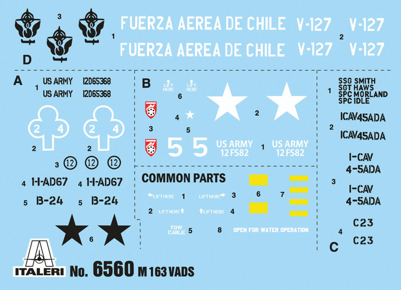 Italeri 1:35 M163 VADS ( Vulcan Air Defence System ) IT6560 - Afbeelding 5
