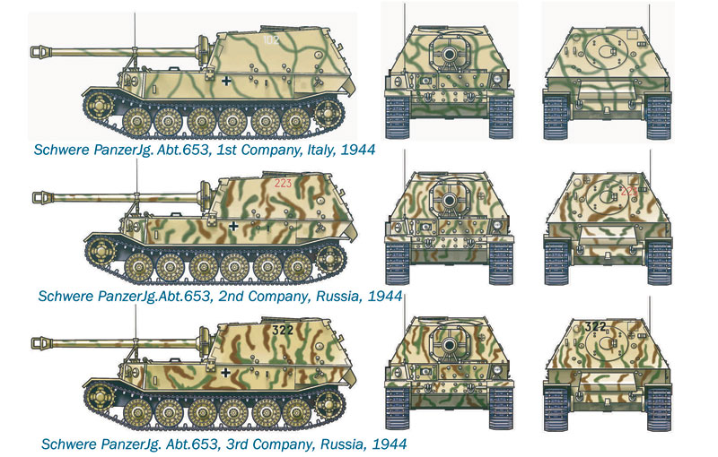 Italeri 1:72 Sd. Kfz. 184 Panzerjager Elefant IT7012 - Afbeelding 2