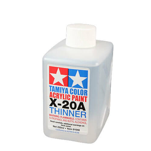 Tamiya X20A Acrylic Thinner 250ml TAM81040