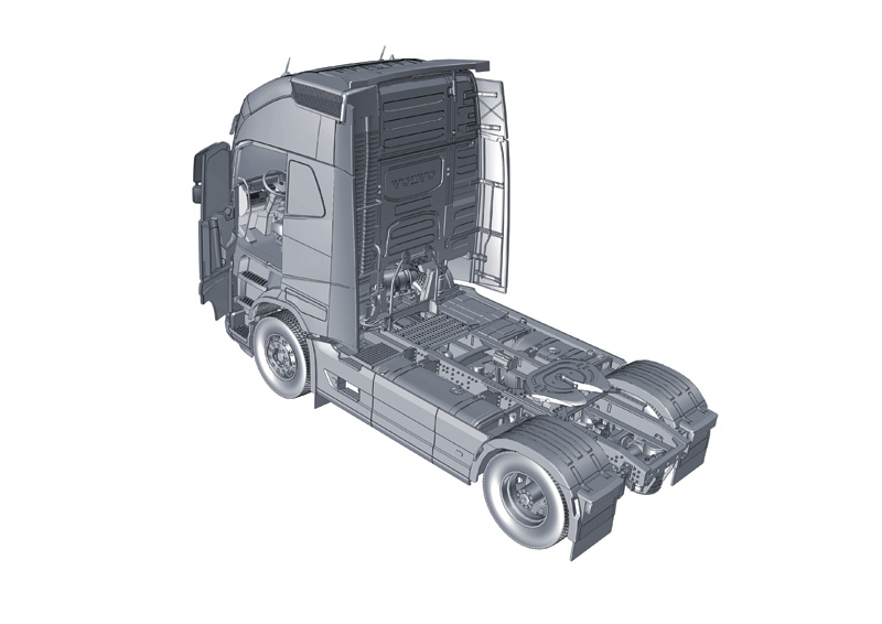 Italeri 1:24 Volvo FH4 Globetrotter XL IT3940 - Afbeelding 6