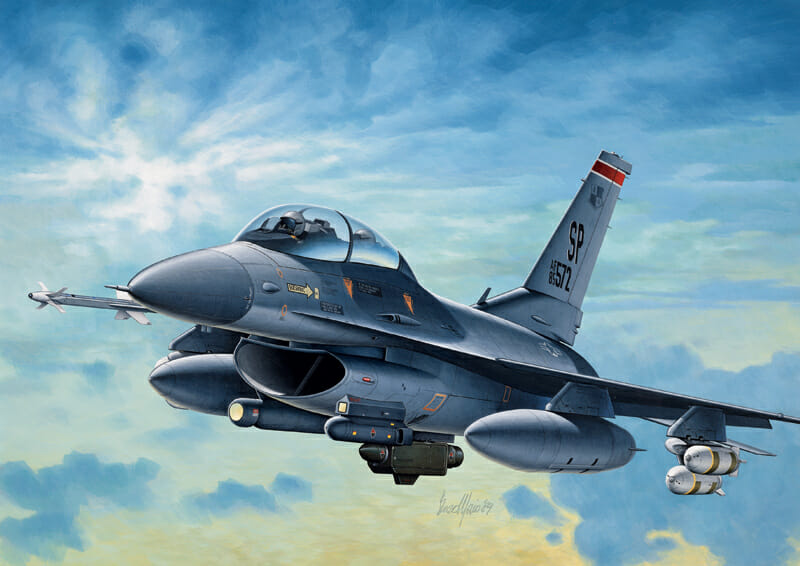 Italeri 1:72 F-16 C/D Night Falcon IT188