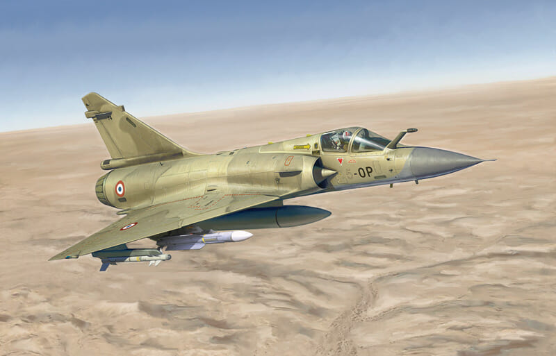 Italeri 1:72 Mirage 2000C Gulf War 25the Anniversary IT1381