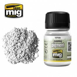 AMMO MIG Modelling Pigment White 35ml MIG3016