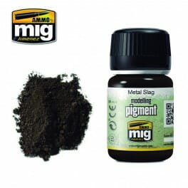 AMMO MIG Modelling Pigment Metal Slag 35ml MIG3020