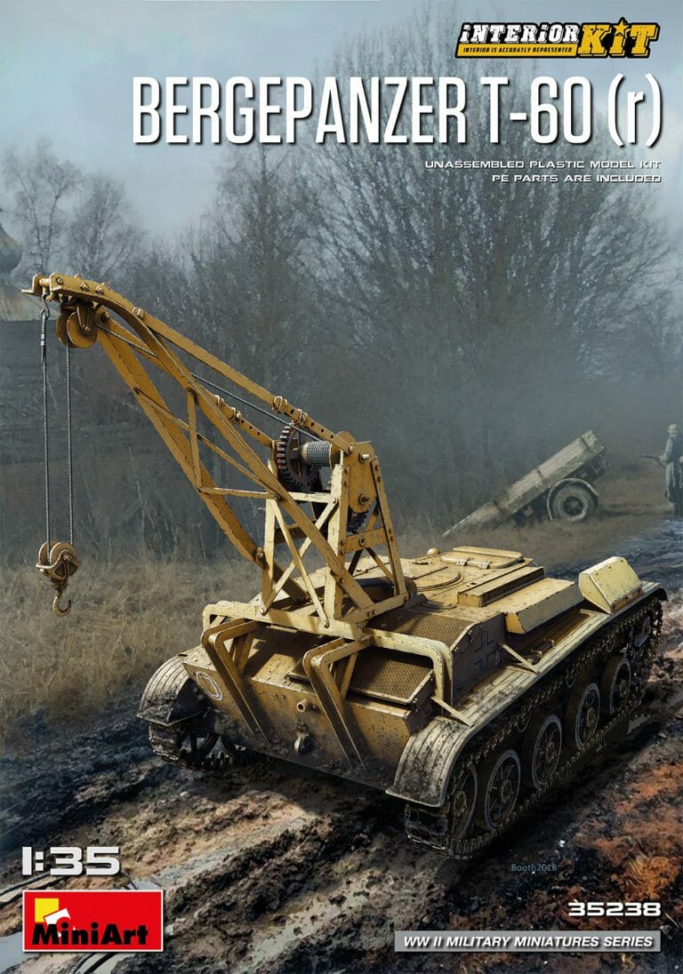 Miniart 1:35 WWII Bergepanzer T-60 ( r ) Interior Kit MA35238
