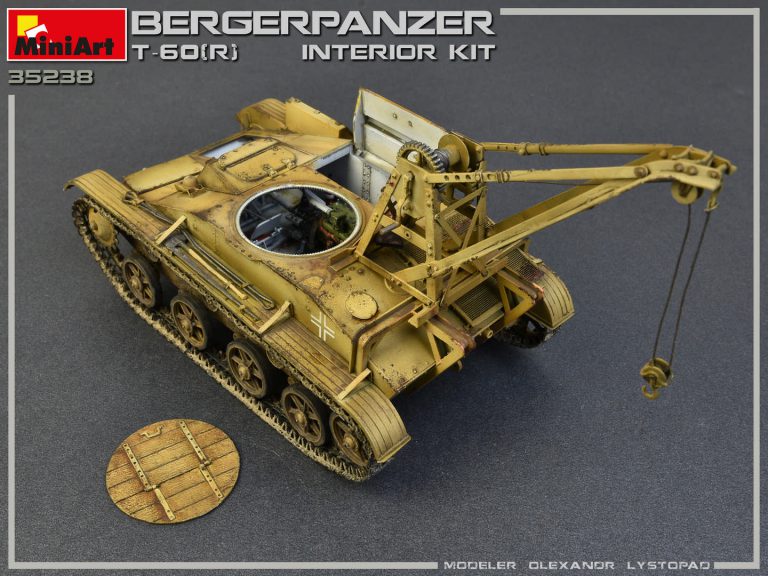 Miniart 1:35 WWII Bergepanzer T-60 ( r ) Interior Kit MA35238 - Afbeelding 7
