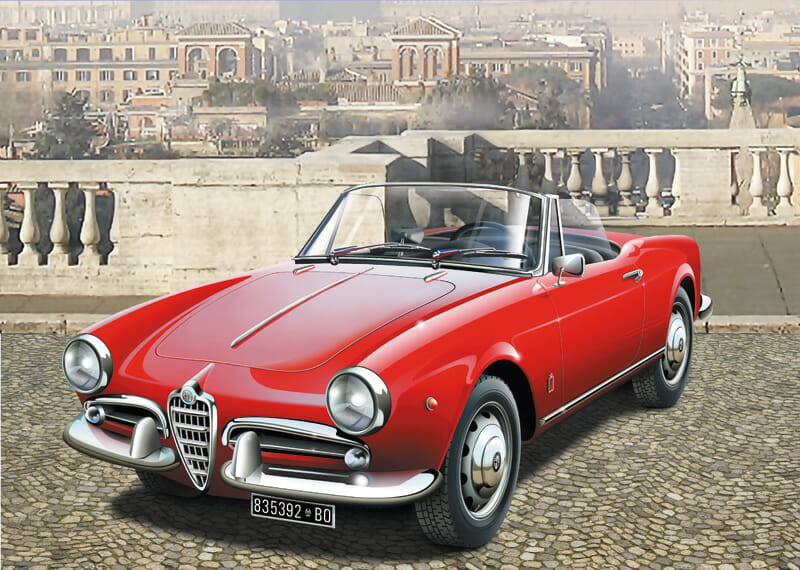 Italeri 1:24 Alfa Romeo Guilietta Spider 1300 IT3653