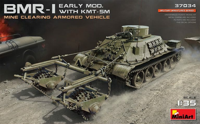 Miniart 1:35 BMR-1 Early Mod. whit KMT-5M MA37034