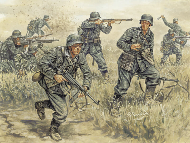 Italeri 1:72 German Infantry IT6033