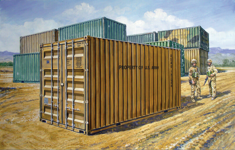 Italeri 1:35 20T Militaire Container IT6516