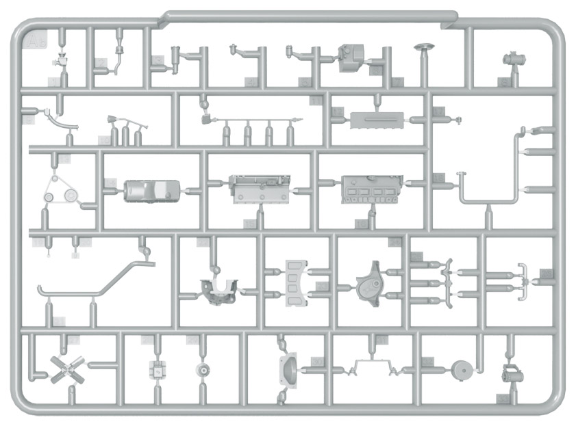 Miniart 1:35 WWII Bergepanzer T-60 ( r ) Interior Kit MA35238 - Afbeelding 2