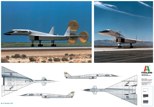 Italeri 1:72 XB - 70 Valkirye IT1282 - Afbeelding 2