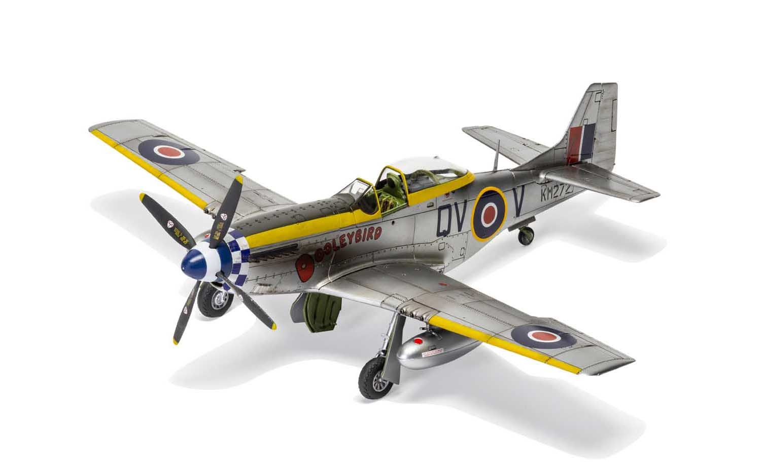 Airfix 1:48 North American Mustang Mk.IV / P-51K Mustang AF05137 - Afbeelding 2