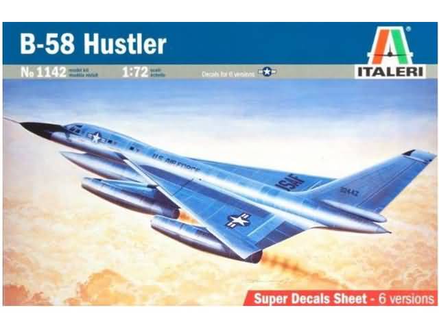 Italeri 1:72 B-58 Hustler IT1142