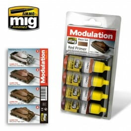 Ammo MIG Red Primer Modulation Set MIG7002