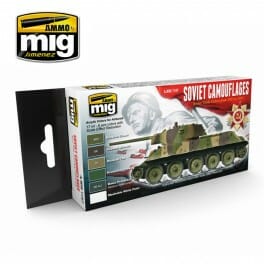 Ammo MIG 1935-1945 Soviet Camouflages Set MIG7107