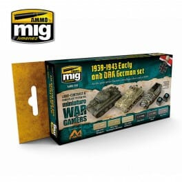Ammo MIG Wargame Early and DAK German Set MIG7116