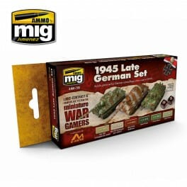 Ammo MIG Wargame 1945 Late German Set MIG7118