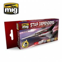 Ammo MIG Star Defenders Sci-Fi Color Set MIG7130