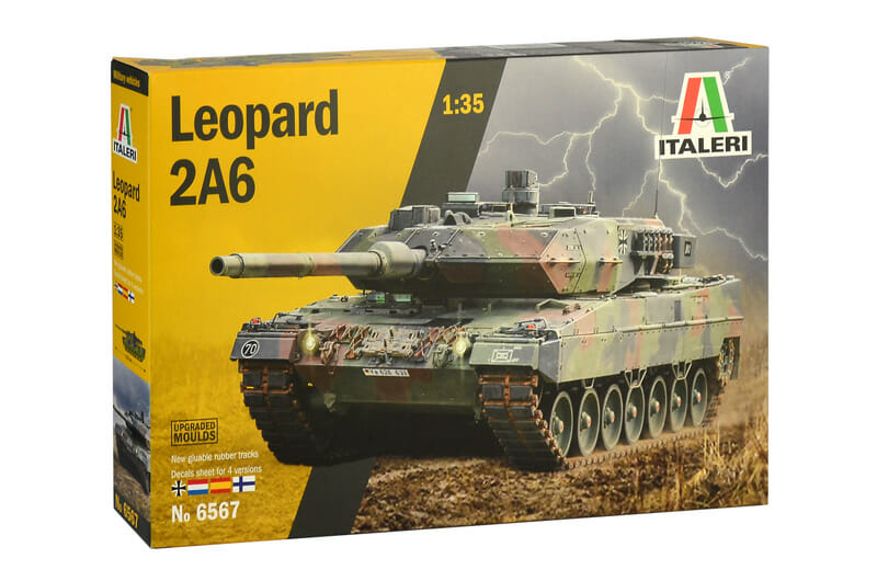 Italeri 1:35 Leopard 2A6 #IT6567