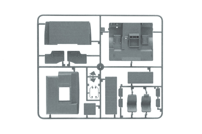 Italeri 1:24 Mercedes-Benz 2238 6x4 IT3943 - Afbeelding 6