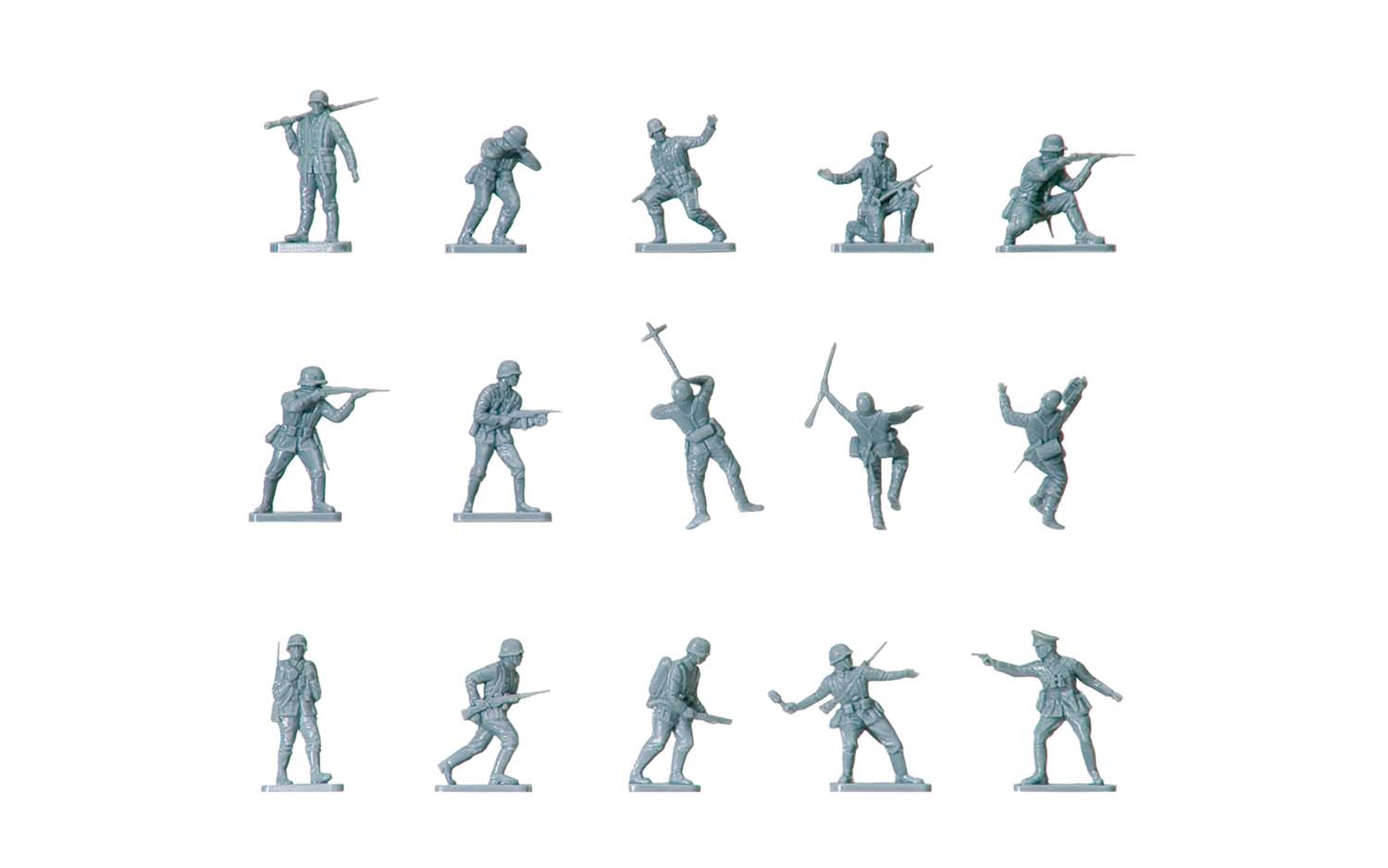 Airfix 1:76 Vintage Classics WWII German Infantry AF00705V - Afbeelding 2