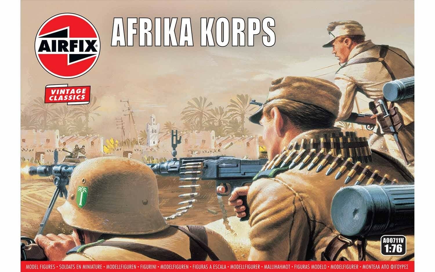 Airfix 1:76 Vintage Classics Afrikan Korps AF00711V