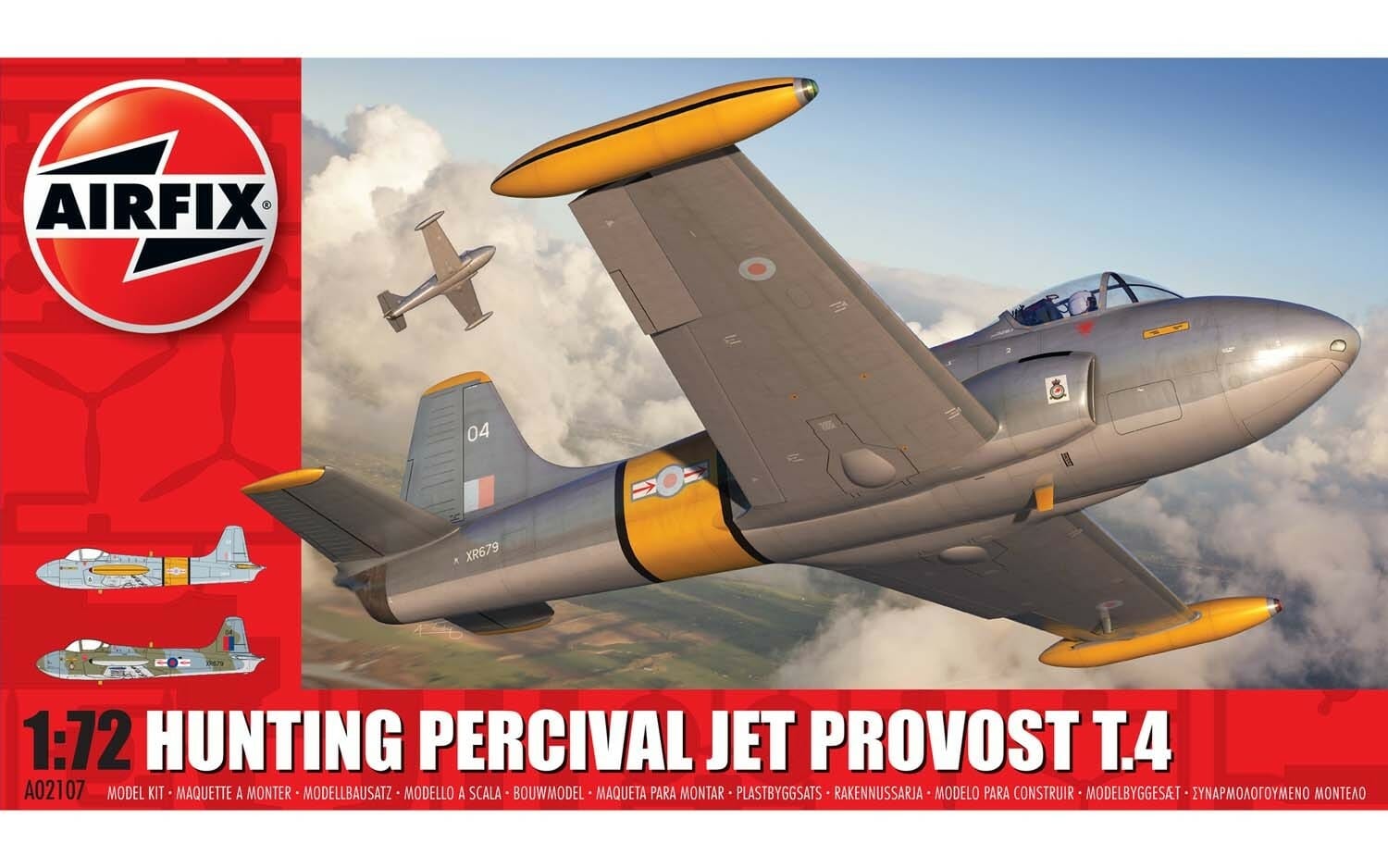 Airfix 1:72 Hunting Percival Jet Provost T.4 AF02107