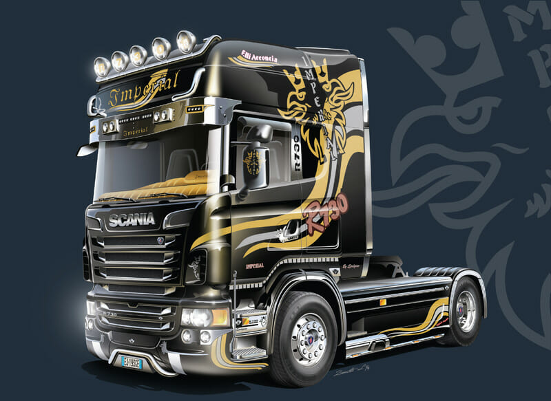Italeri 1:24 Scania R730 V8 " Imperial " IT3883