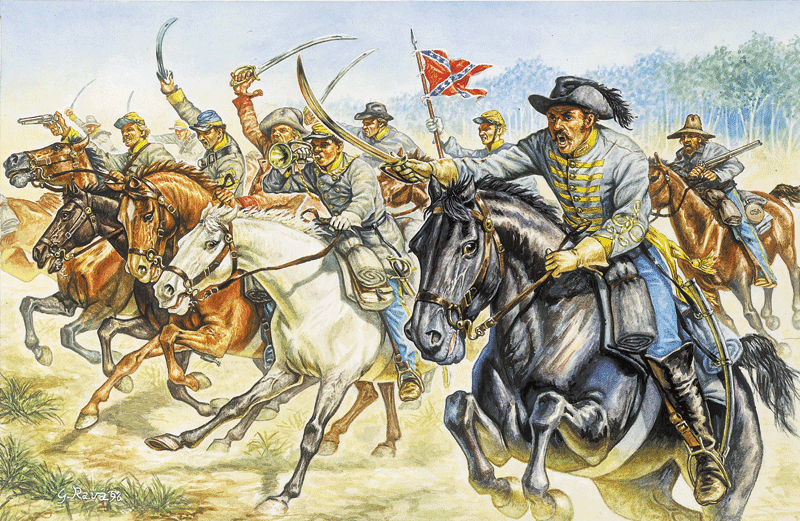 Italeri 1:72 Confederate Cavalry IT6011