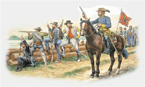 Italeri 1:72 Confederate Troops IT6014