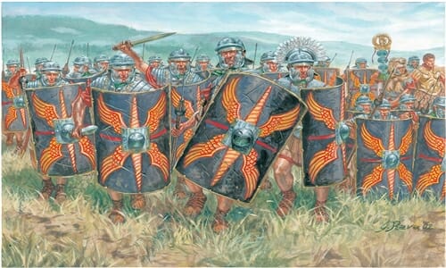 Italeri 1:72 Roman Infantry Ceasars War IT6047