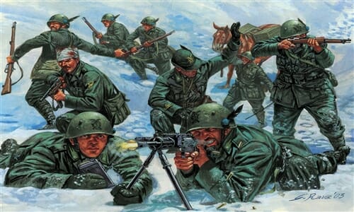 Italeri 1:72 WWII Italian Mountain Troops Alpini IT6059
