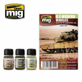 Ammo MIG US Modern Vehicles Set MIG7410