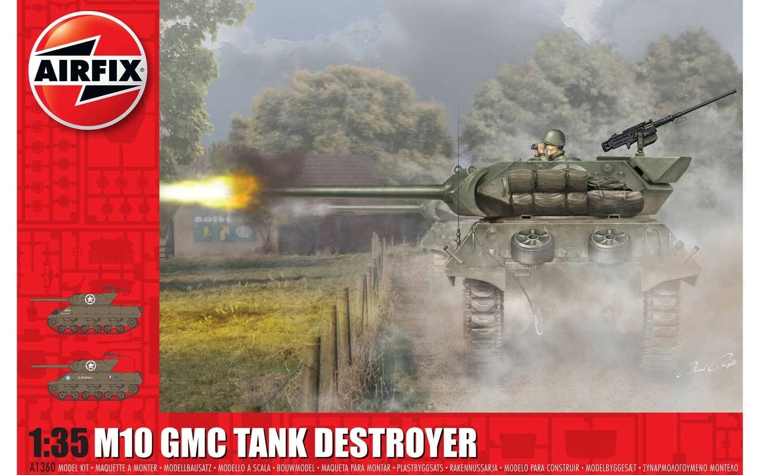 Airfix 1:35 M10 GMC Tank Destroyer AF1360