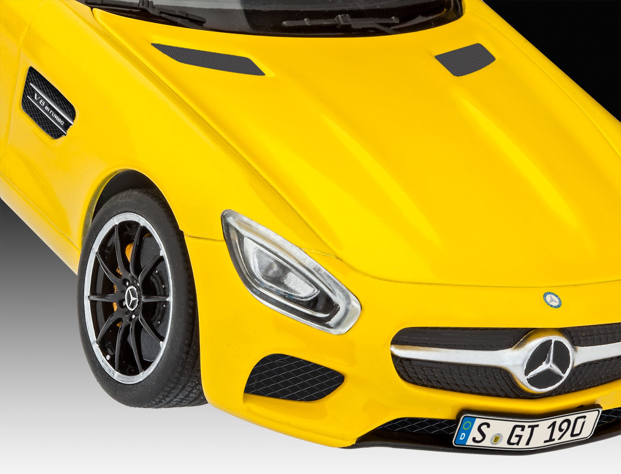 Revell 1:24 Mercedes-Benz AMG GT RE07028 - Afbeelding 4