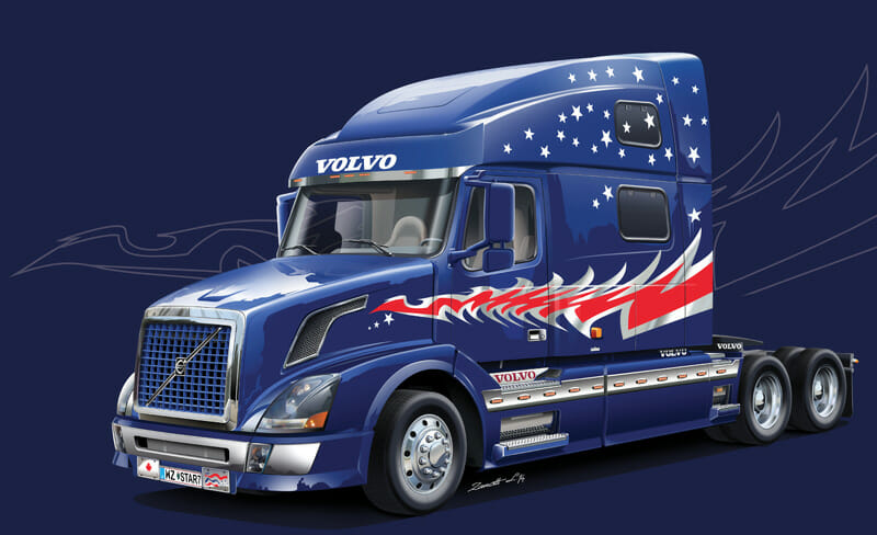 Italeri 1:24 Volvo VN 780 IT3892