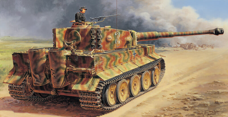 Italeri 1:35 Pz.Kpfw. VI Tiger I Ausf. E Mid Production IT6507