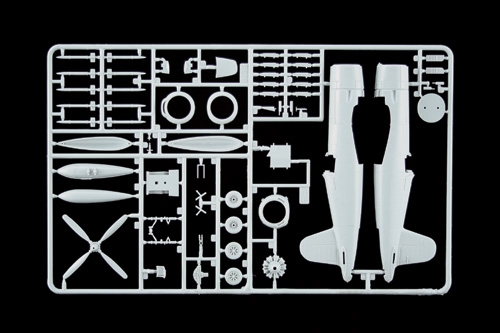 Italeri 1:72 F4U-7 Corsair IT1313 - Afbeelding 4