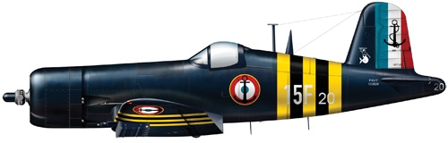 Italeri 1:72 F4U-7 Corsair IT1313 - Afbeelding 5