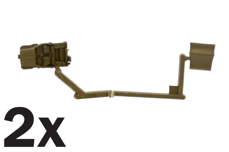 Italeri 1:72 Willys Jeep 1/4 ton 4x4 IT7506 - Afbeelding 2
